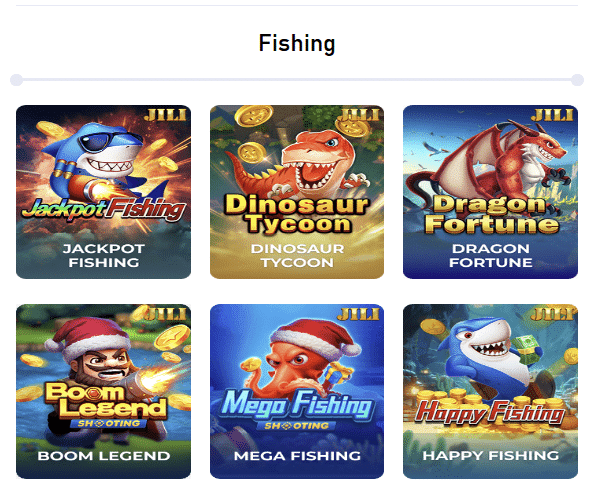 Popular Games in the Fishing Games Category