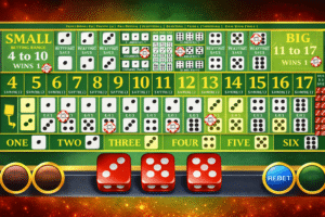 Online Sic Bo game interface