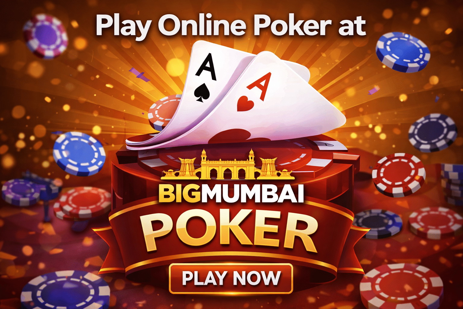 Play online poker at BigMumbai