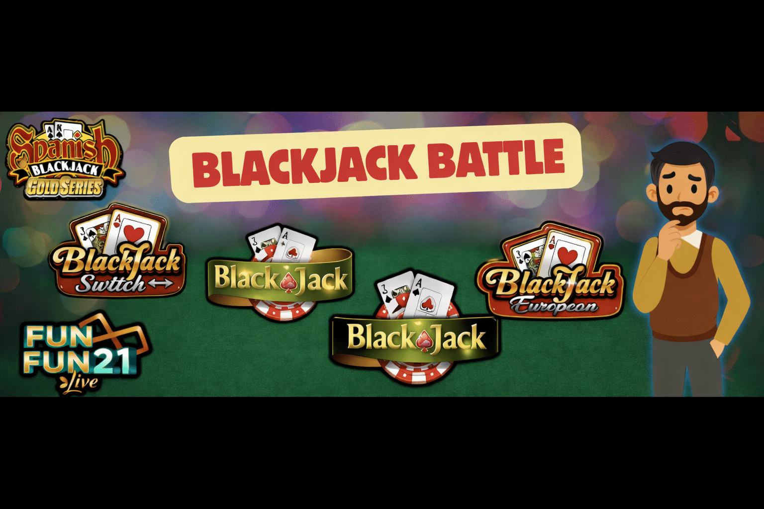 The exciting Blackjack battle