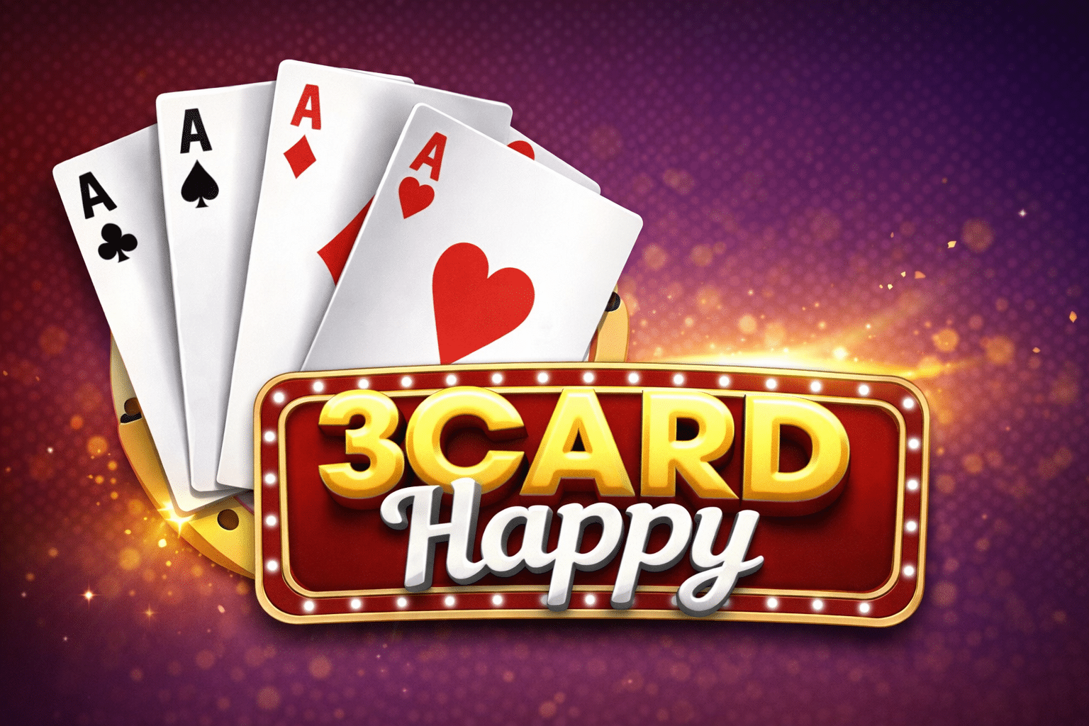 Game 3 Cards Happy
